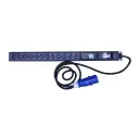 CentRacks 12 Gang 10A PDU with 32A DP MCB c/w AMP&VOLT Meter
