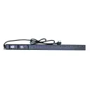 CentRacks 12 Gang 13A PDU with 16A DP MCB c/w AMP&VOLT Meter